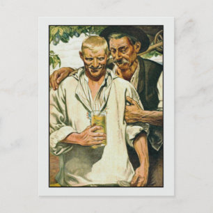 Carte Postale Deux hommes par Richard Schaupp Fine Art Gay