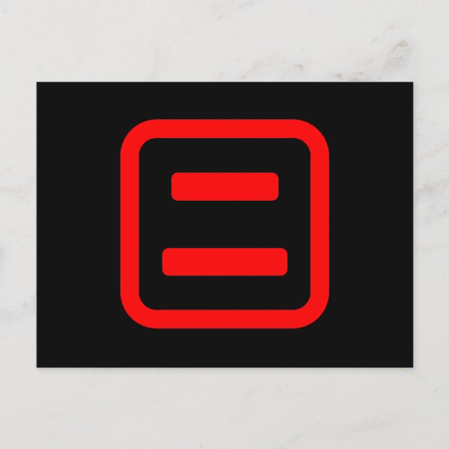 Carte Postale Deux japonais Numéro deux 二 【Ni】 Kanji (Devant)