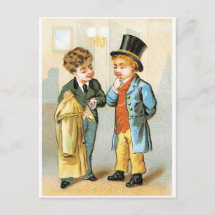 Carte Postale Deux messieurs