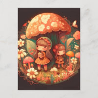 Deux petites filles elfes mignonnes