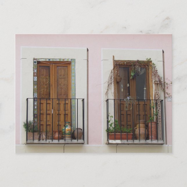 Carte Postale Deux portes à Tolède, Espagne (Devant)