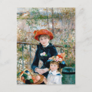Carte Postale Deux Soeurs - Renoir Impressionniste