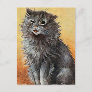 Carte Postale "Deuxième prix au Cat Show" de Louis Wain