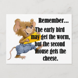 Carte Postale Deuxième souris