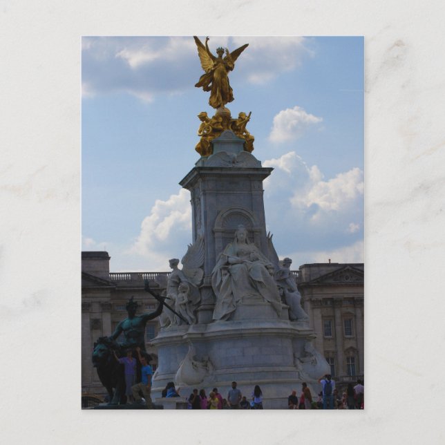 Carte Postale Devant le palais de Buckingham (Devant)