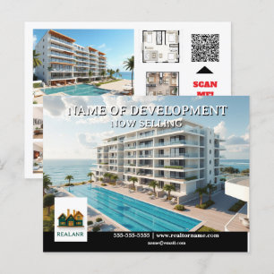 Carte Postale Développement lancement immobilier annonce immobil