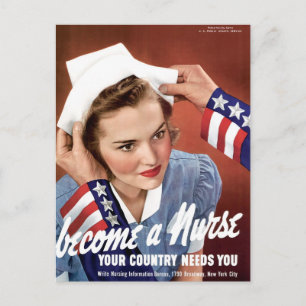 Carte Postale Devenez Infirmière