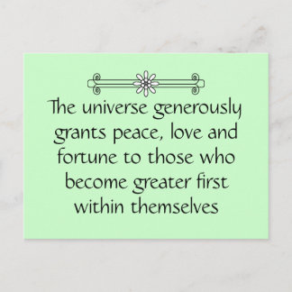 Carte Postale Devenez plus grand d'abord