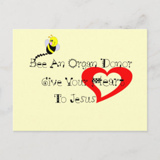Carte Postale Devenez un donneur d'organes