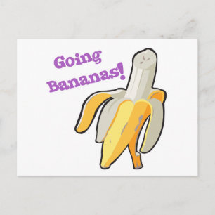 Carte Postale devenir bananes ! banane