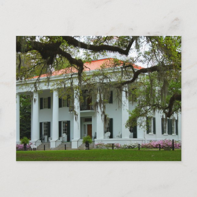 Carte Postale D'Evereux Antebellum Home - Natchez, MS (Devant)