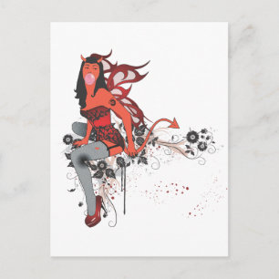 Carte Postale Devil Girl II