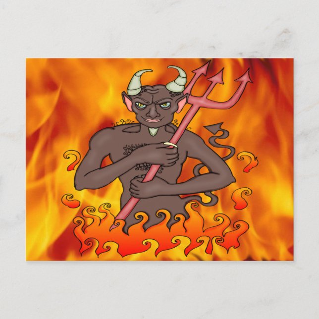 Carte Postale Devil Monster (Devant)