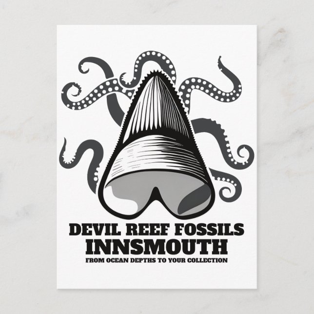 Carte Postale Devil Reef Shark Teeth Trader Innsmouth (Devant)