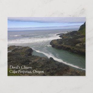Carte Postale Devil's Churn, cape Perpetua, OR