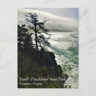 Carte Postale Devil's Punchbowl State Park, Newport, Oregon Post
