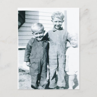 Carte Postale Devine ce que nous avons fait !