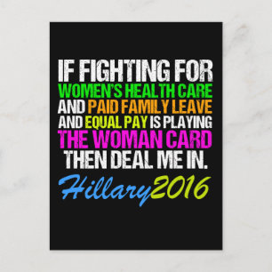 Carte Postale Devis Hillary Card Pro