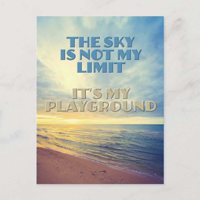 Carte Postale Devis Sky (Devant)
