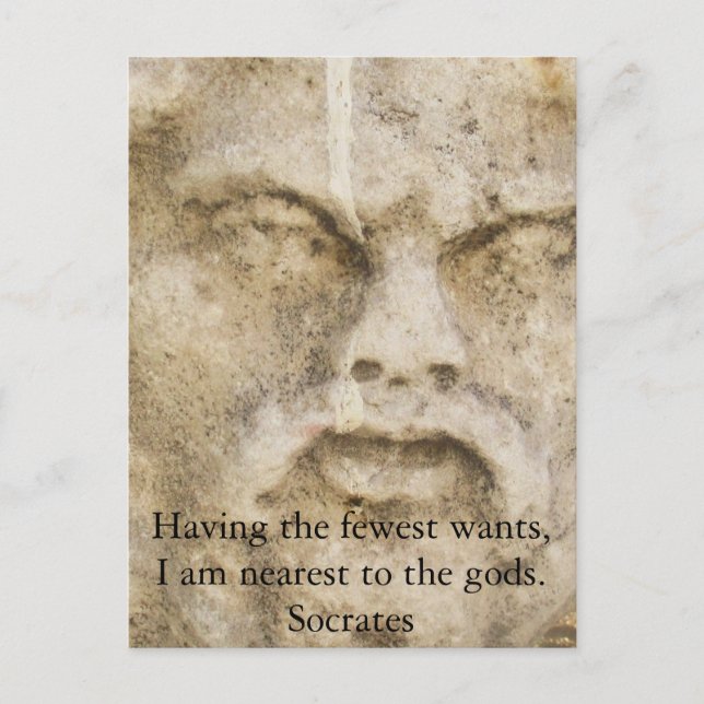 Carte Postale DEVIS Socrates (Devant)
