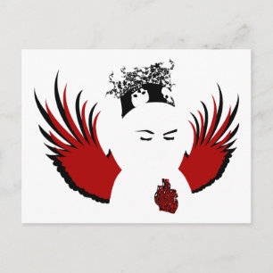 Carte Postale dévotion vouée à l'échec : ange perdu