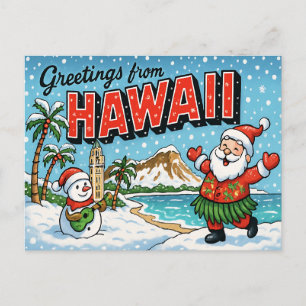 Carte postale d'HAWAÏ