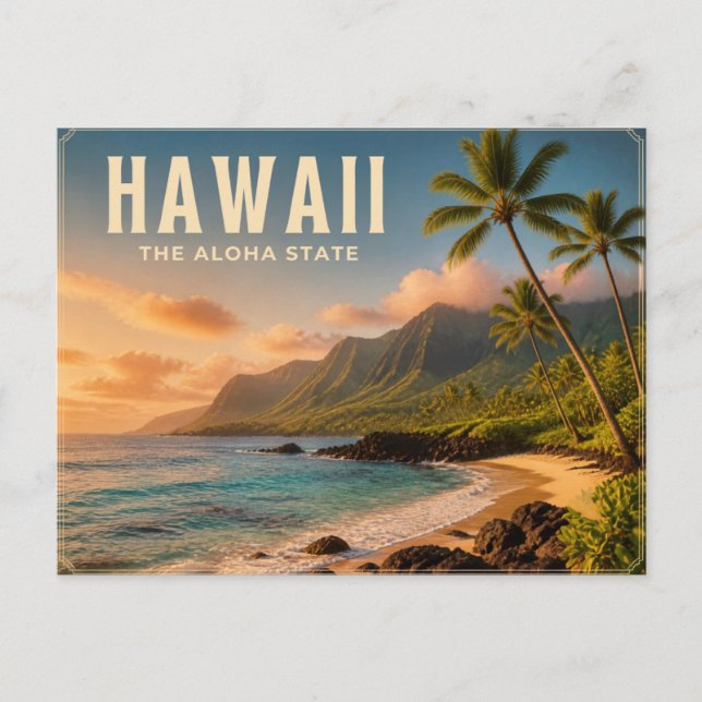 Carte postale d'Hawaii (Devant)