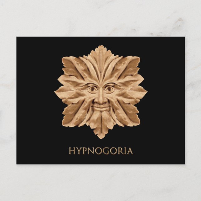 Carte postale d'homme vert (Devant)