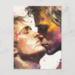 Carte postale d'hommes amoureux