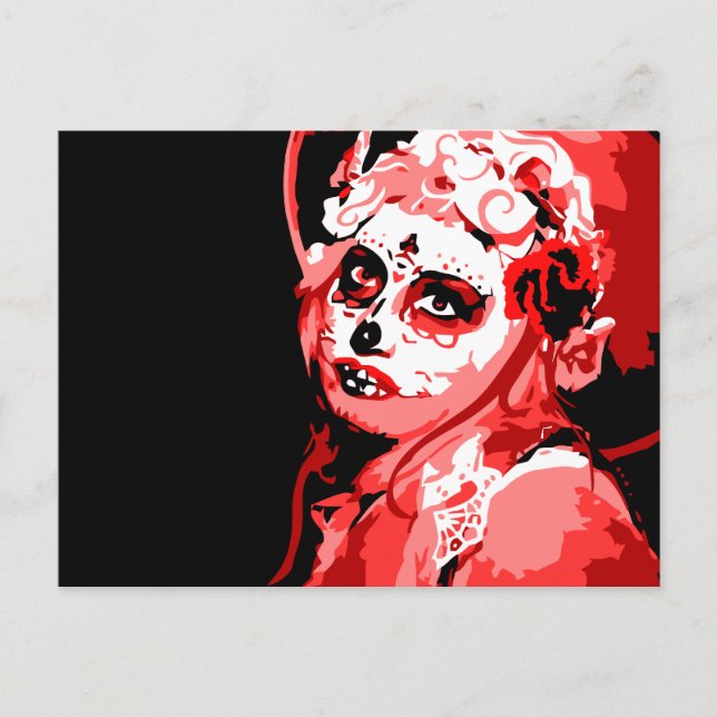 Carte Postale dia de los muertos (Devant)