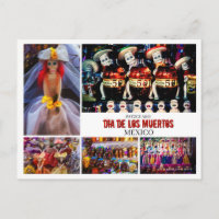 Carte postale Día De Los Muertos, Patzcuaro, Mexiq