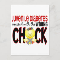 Diabète Juvénile Messagé Avec Le Mauvais Chick