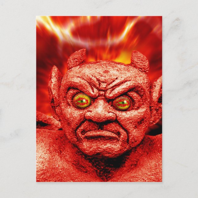 Carte Postale diable-890 (Devant)