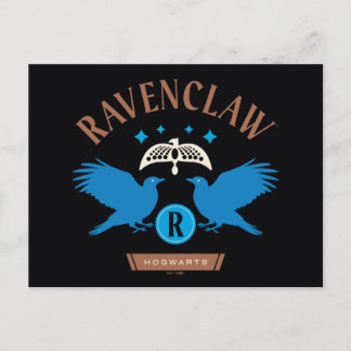 Carte Postale Diadème Double Aigle de la Maison RAVENCLAW™ Graph