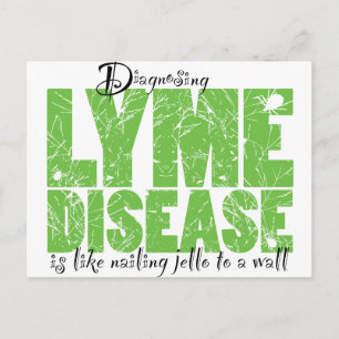 Carte Postale Diagnostic de la maladie de Lyme