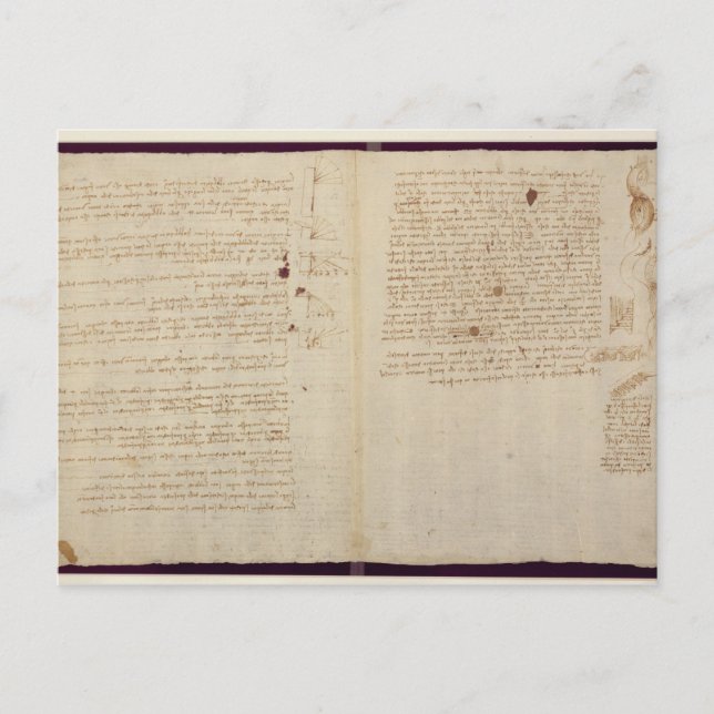 Carte Postale Diagrammes scientifiques (Devant)