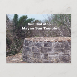 Carte Postale Dial Maya Sun