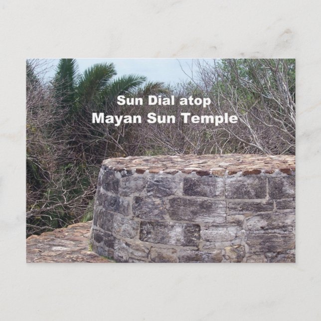 Carte Postale Dial Maya Sun (Devant)