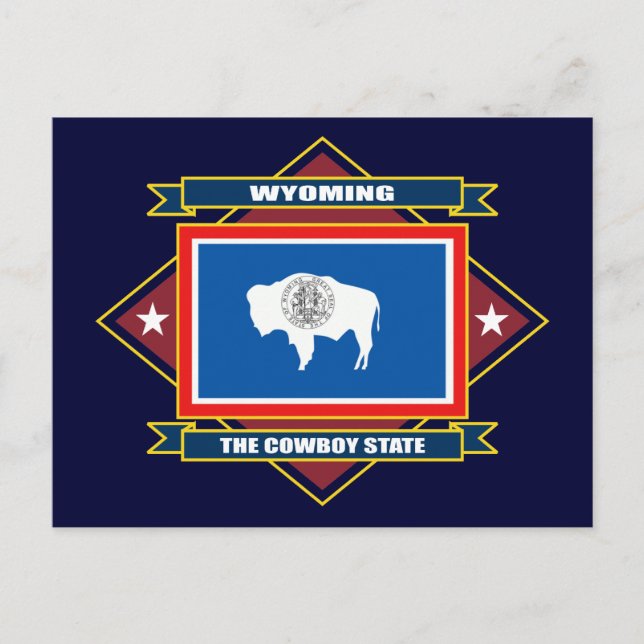 Carte Postale Diamant du Wyoming (Devant)