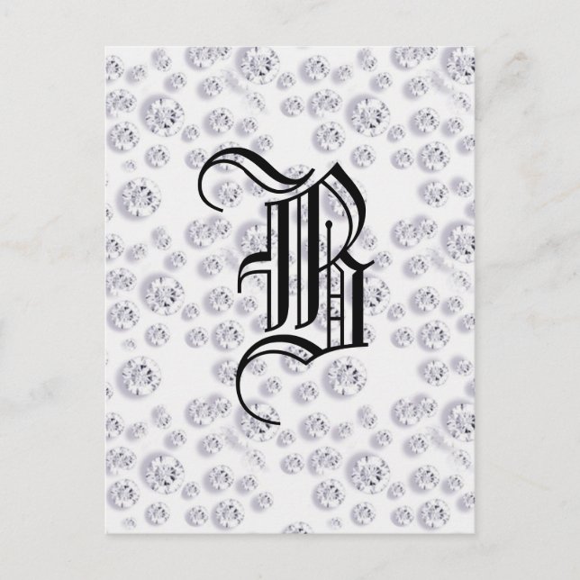 Carte Postale Diamants (Devant)
