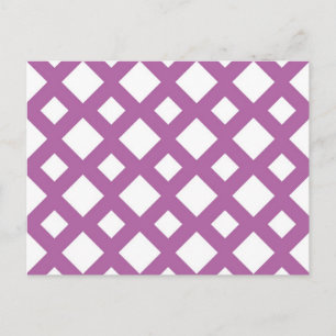 Carte Postale Diamants blancs sur Lavender