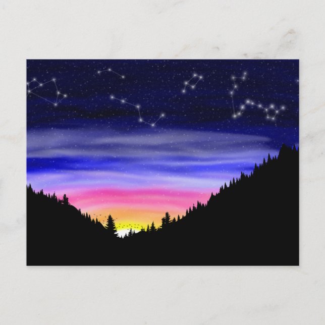 Carte postale Diamond Night (Devant)