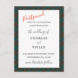 Carte Postale Diana Chasse Mode Princesse Tartan Plaid