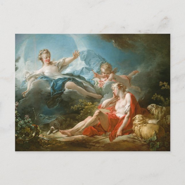 Carte Postale Diana et Endymion Par Jean-Honoré Fragonard (Devant)