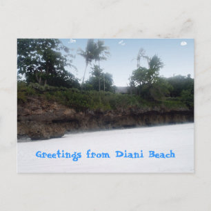 Carte postale Diani Beach Kenya