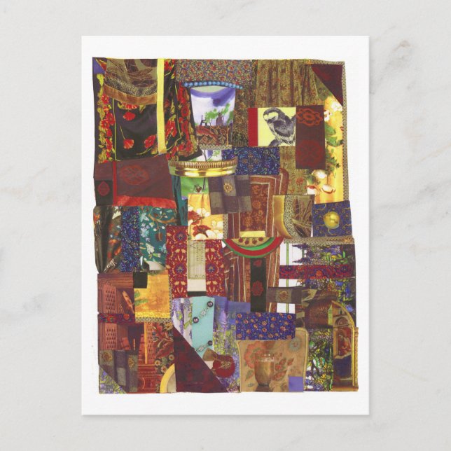 Carte Postale Dibble_Art20_Crazed_Quilt (Devant)