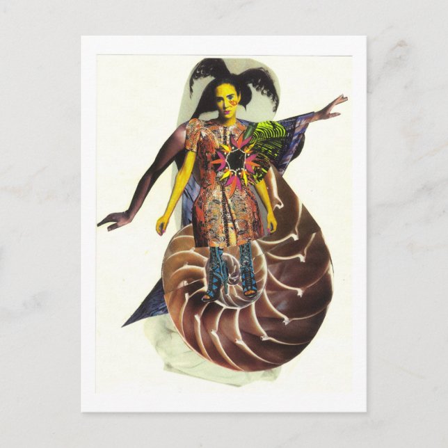 Carte Postale Dibble_Oeuvres_051_Déesse (Devant)