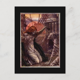 Carte postale Dice with Death