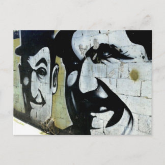 Carte Postale Dick & Doof - Graffiti en espagnol - Postkarte