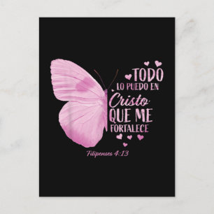 Carte Postale Dictons de vers religieux espagnols pour femmes